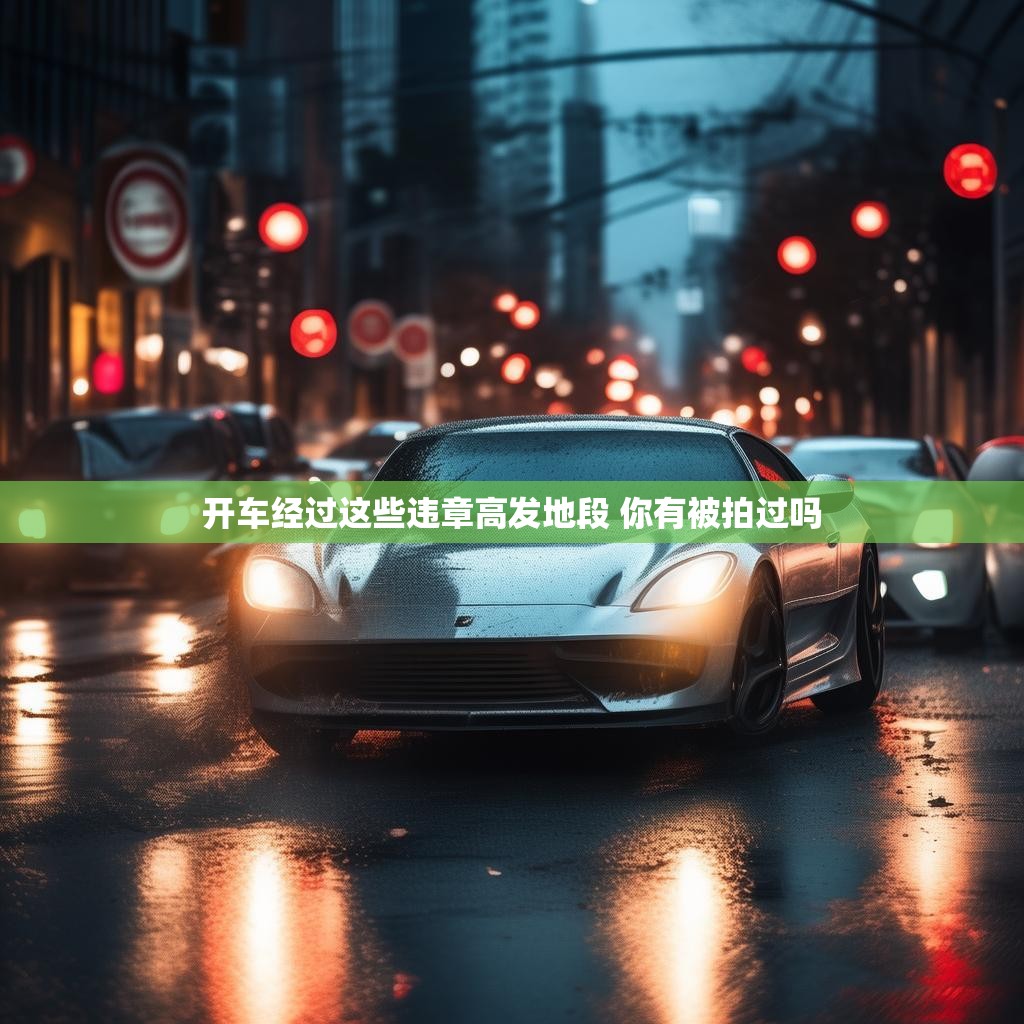 开车经过这些违章高发地段 你有被拍过吗