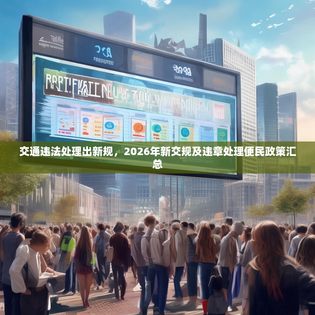 交通违法处理出新规，2026年新交规及违章处理便民政策汇总