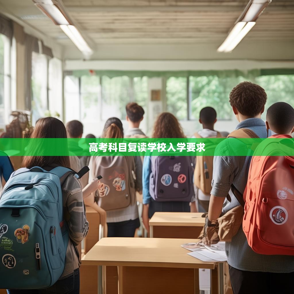 高考科目复读学校入学要求