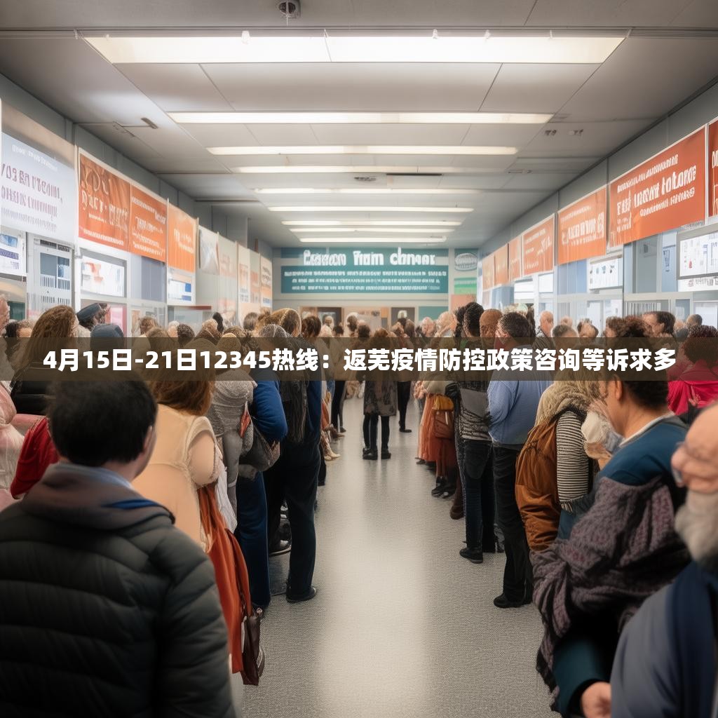 4月15日-21日12345热线：返芜疫情防控政策咨询等诉求多