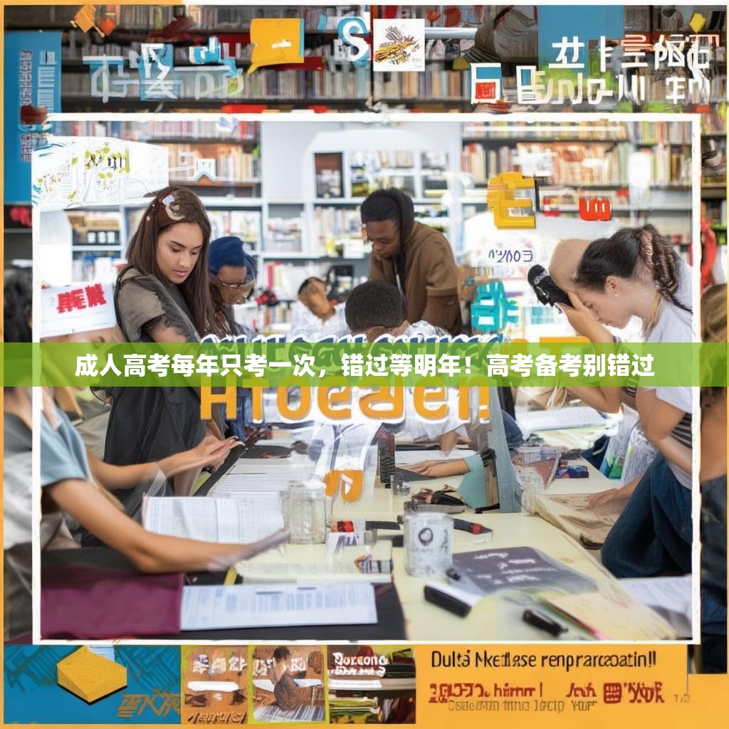 详细阅读:成人高考每年只考一次,错过等明年!高考备考别错过 成人高考每年只考一次,错过等明年!高考备考别错过