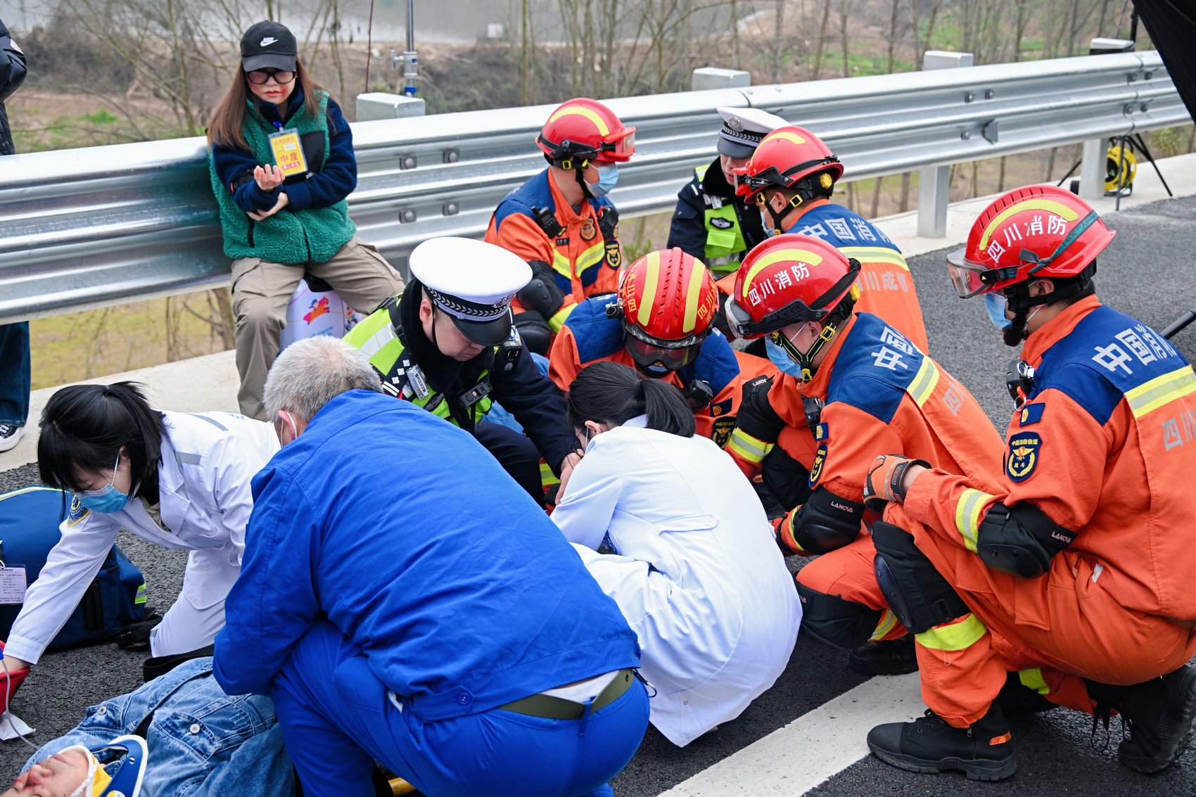 高速事故救援升级：直升机+AI预警，空地一体抢时间